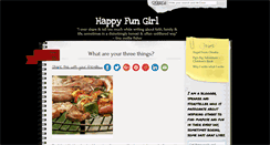 Desktop Screenshot of happyfungirl.com