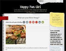 Tablet Screenshot of happyfungirl.com